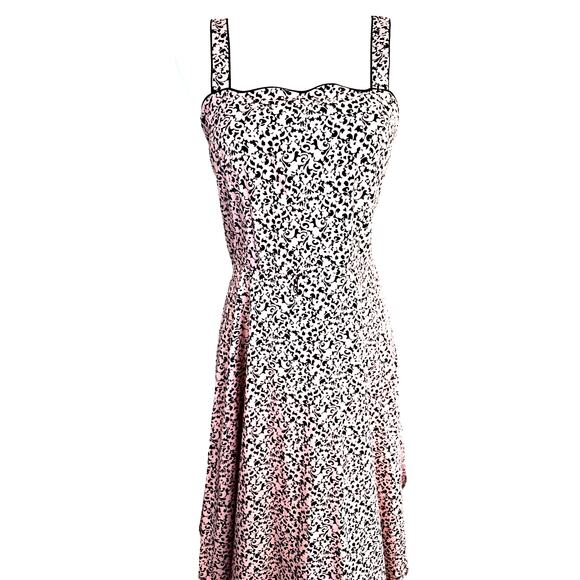 Womens misses M medium dress sz 8 padded lined sleeveless with or with out belt - Picture 2 of 8